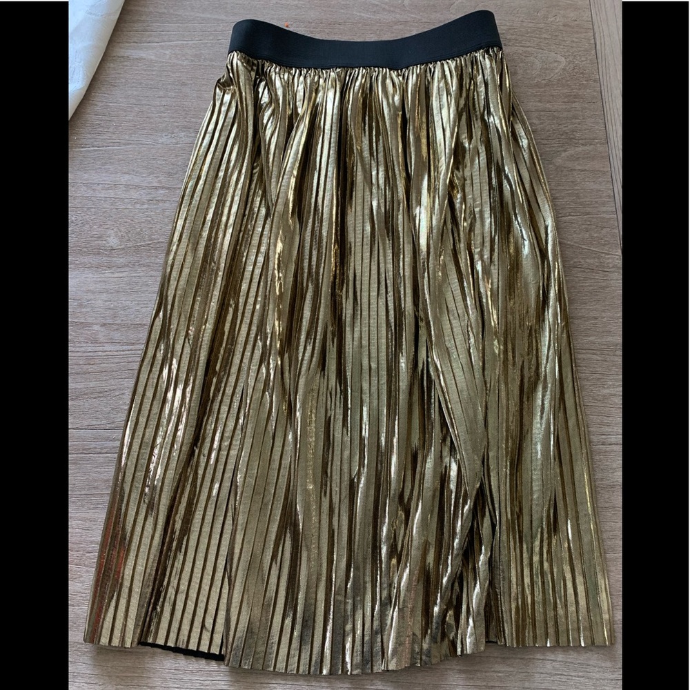 Metallic F21 Skirt